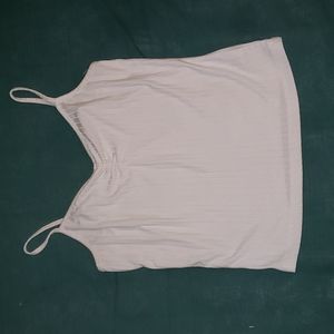 White tank top